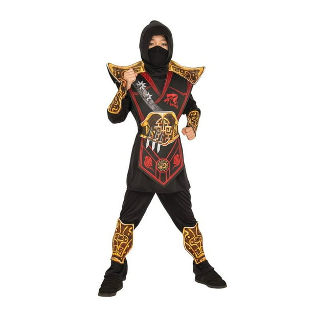 Small 4-6 Fun World Mirror Ninja Costume Multicolor